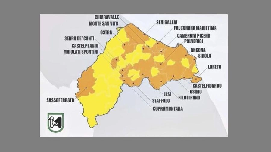 Zona arancione: provincia di Ancona a macchia di leopardo