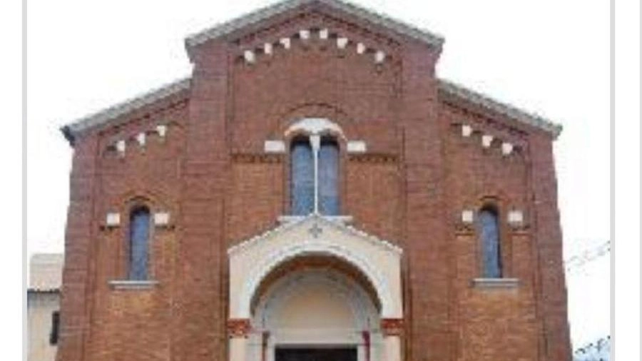 La chiesa di San Giovanni Battista a Colbordolo (archivio)