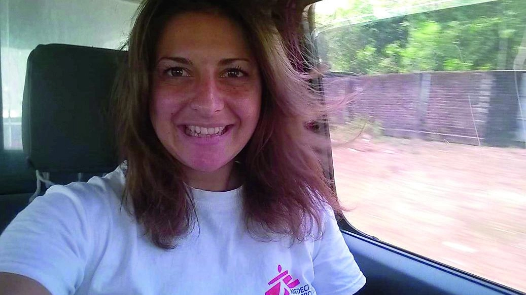 Cristina Turbanti, 27 anni, infermiera di Polverigi, lavora per Medici Senza Frontiere
