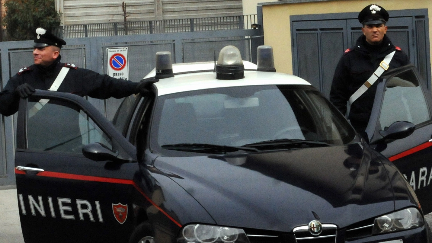 Sono intervenuti i carabinieri (foto di archivio)