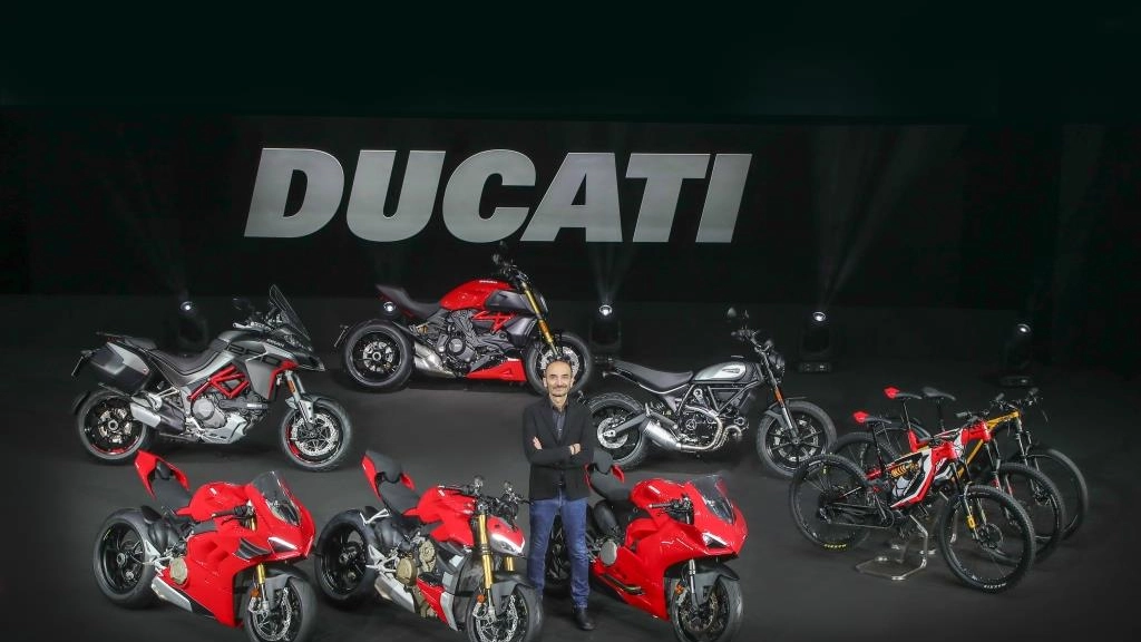 Claudio Domenicali, amministratore delegato Ducati Motor Holding, presenta le novità 2020