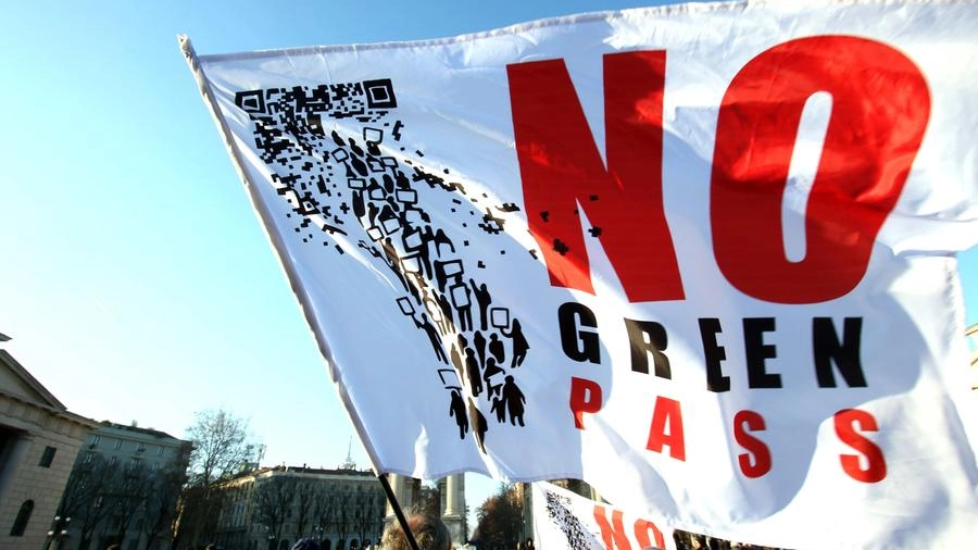 Manifestazione "No green pass"