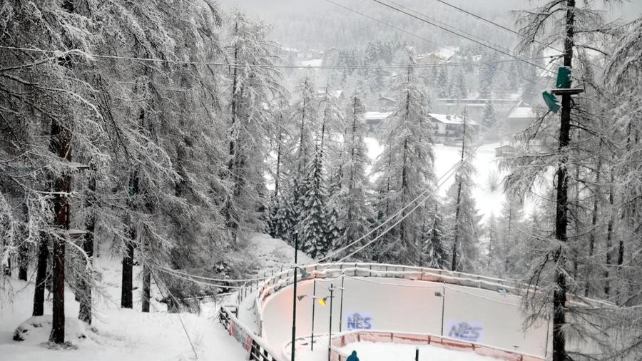 La pista da bob di Cortina d'Ampezzo