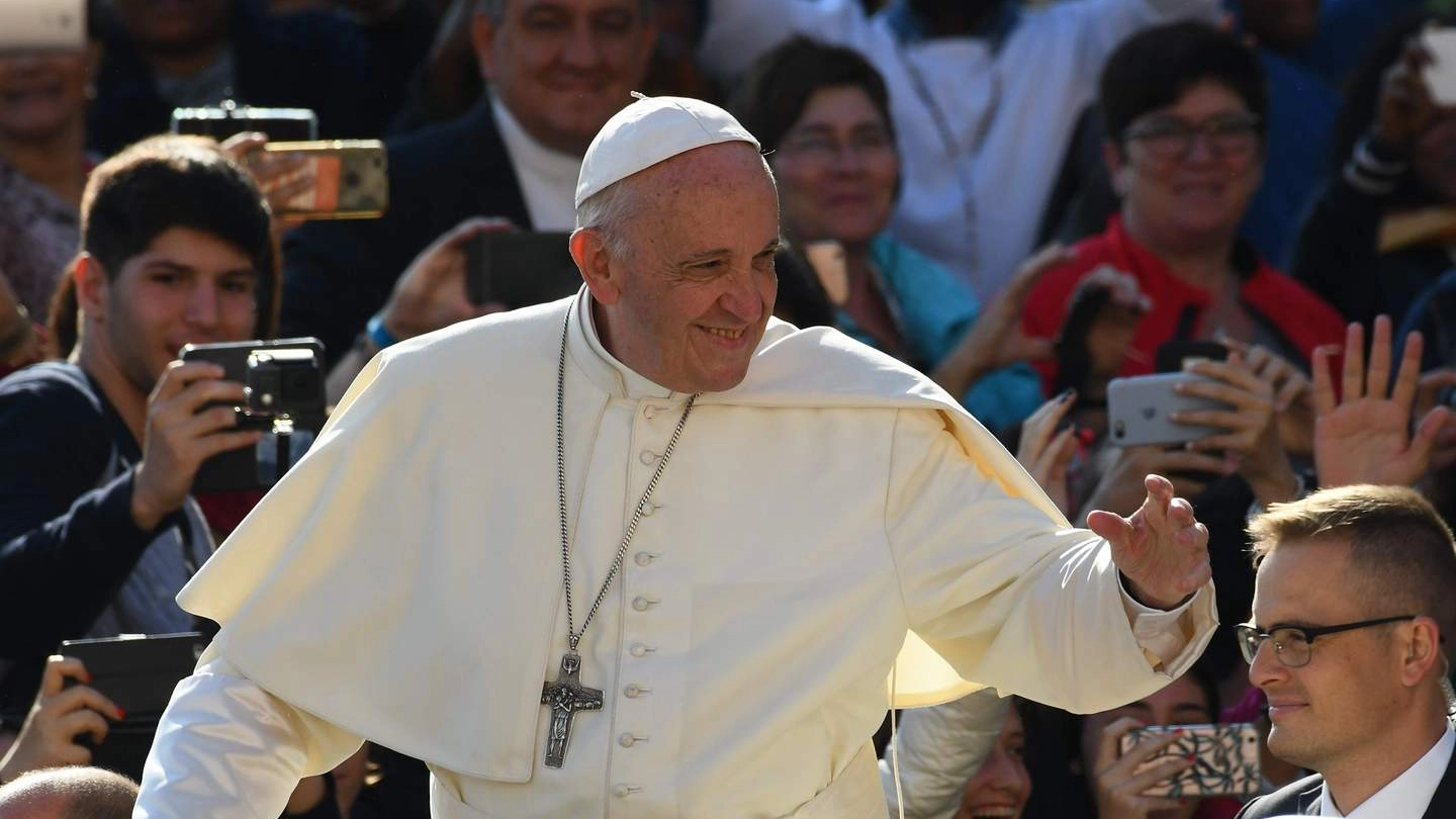 Papa Francesco saraà a Cesena il 1° ottobre (foto Afp)