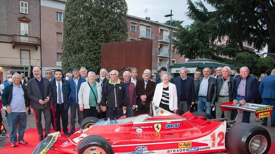 Il primo degli eventi sabato scorso a Maranello per ricordare Gilles Villeneuve