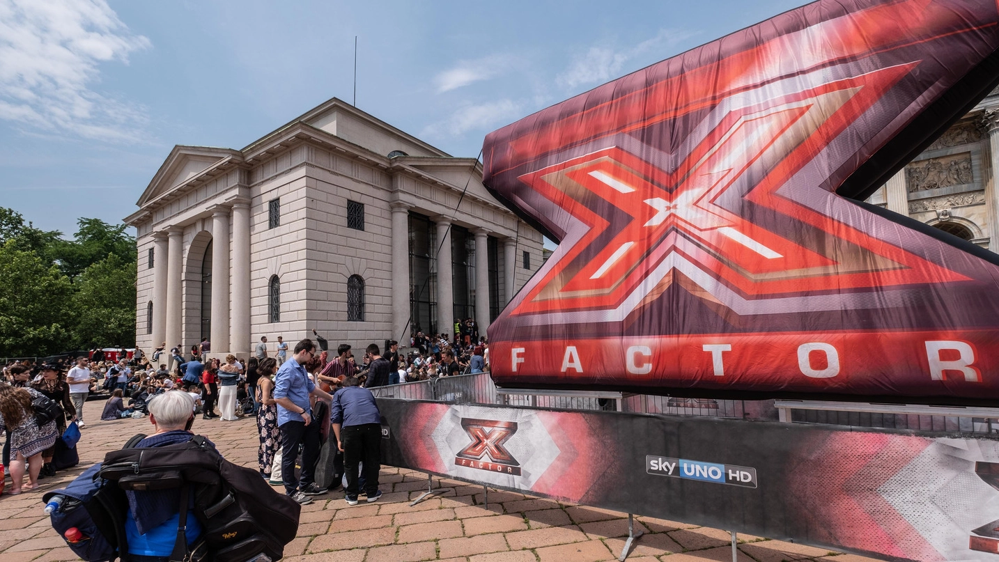 Il simbolo di X Factor che per il secondo anno consecutivo terrà le sue audizioni all’AdriaticArena di Pesaro