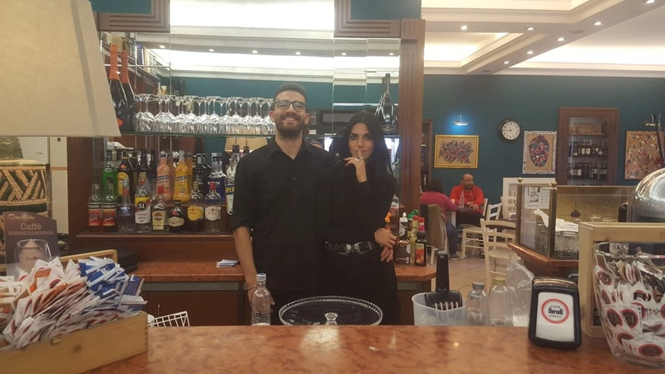 Il racconto dei titolari del bar, la caffetteria Farini