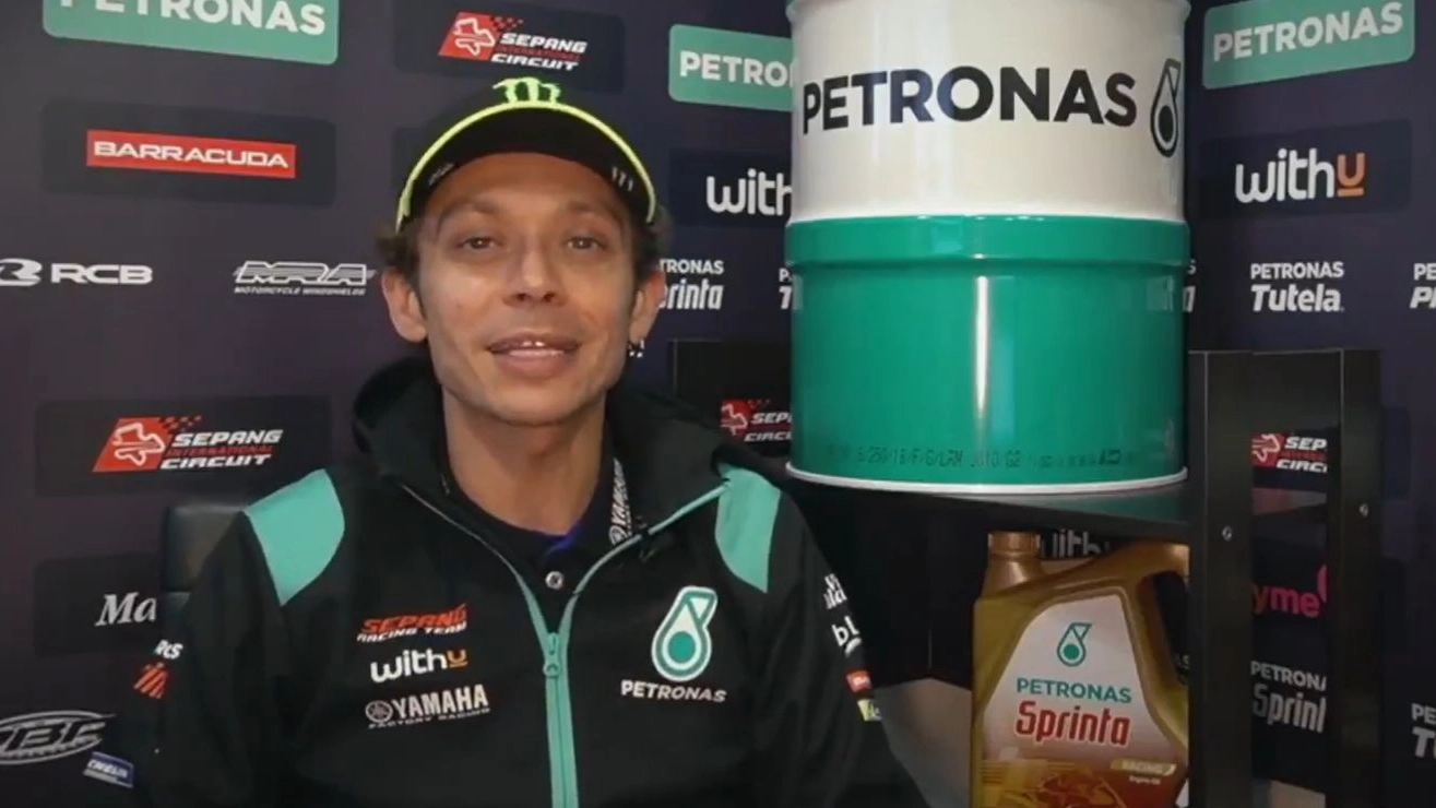 Valentino Rossi correrà il prossimo mondiale di MotoGp con la Petronas