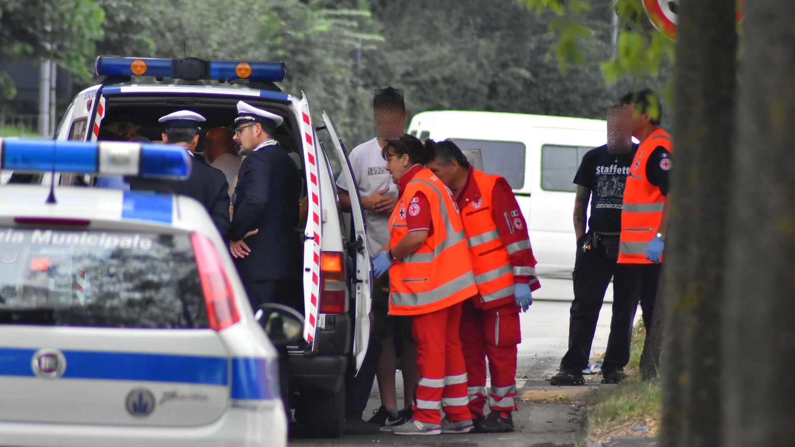 Incidente mortale a Sant'Antonino di Casalgrande (Foto Artioli)
