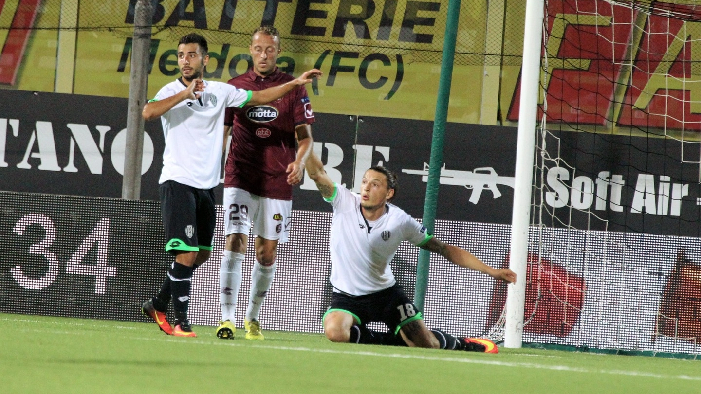 Cesena-Salernitana 0-0 (foto Ravaglia)