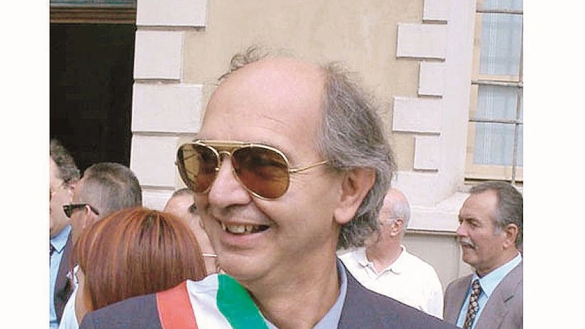 L'ex sindaco di Brescello, Ermes Coffrini