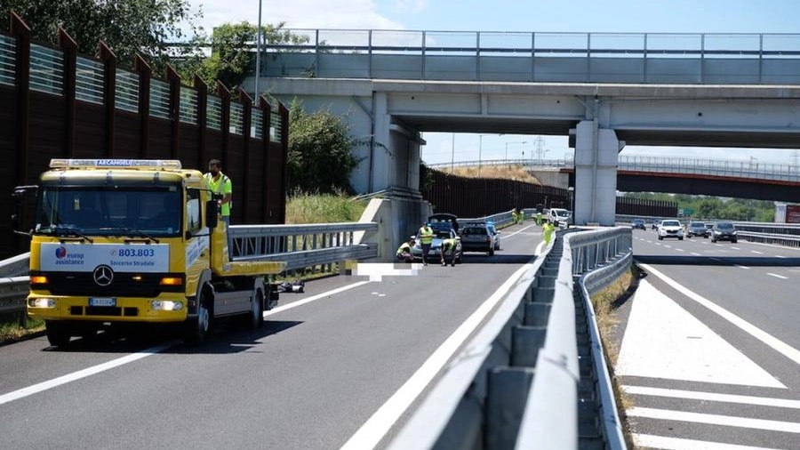 Il motociclista è morto in A14, stava per uscire ad Ancona Nord (foto Antic)
