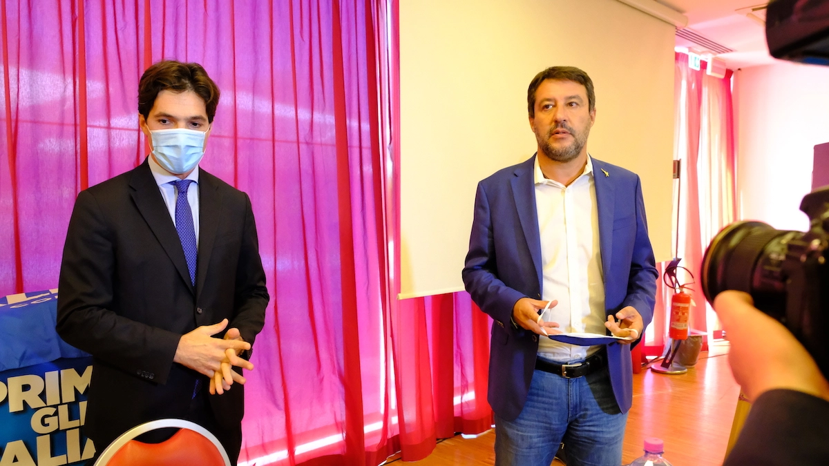 Giunta regionale Marche, Salvini anticipa le scelte di Acquaroli (Foto Antic)