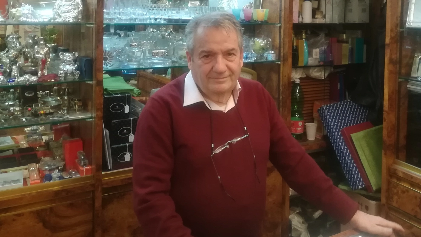 Luciano Marinucci, il titolare della gioielleria Rosy