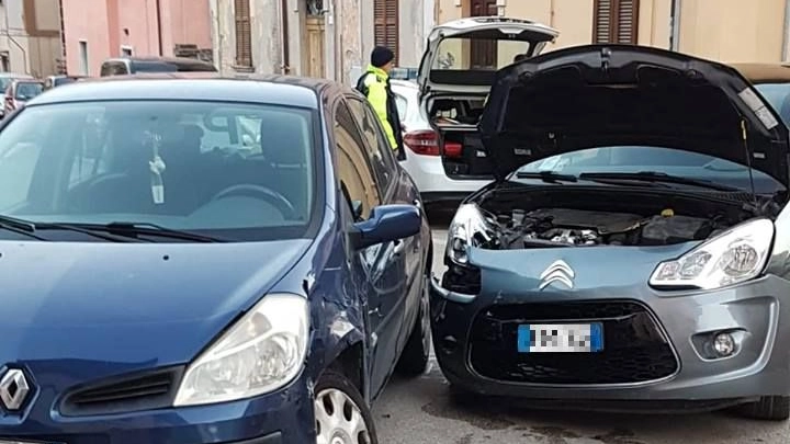 Ascoli, incidente a Porta Cappuccina