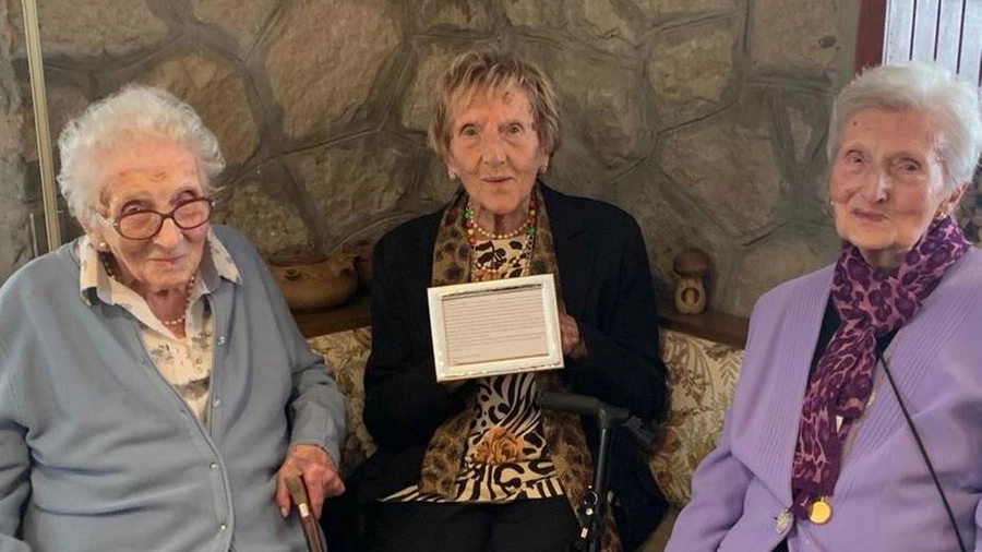 Le tre sorelle centenarie di Modena