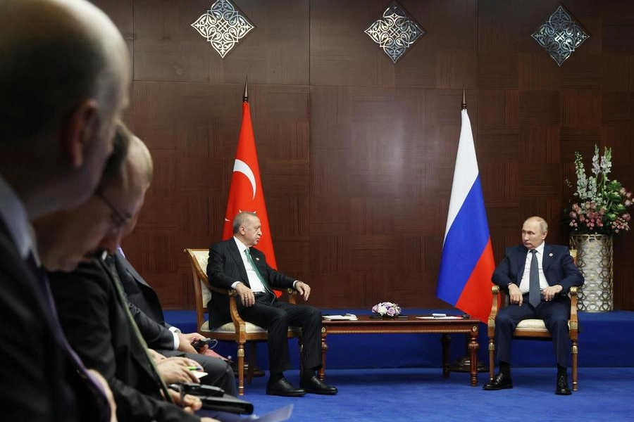 L'incontro ad Astana tra Putin ed Erdogan