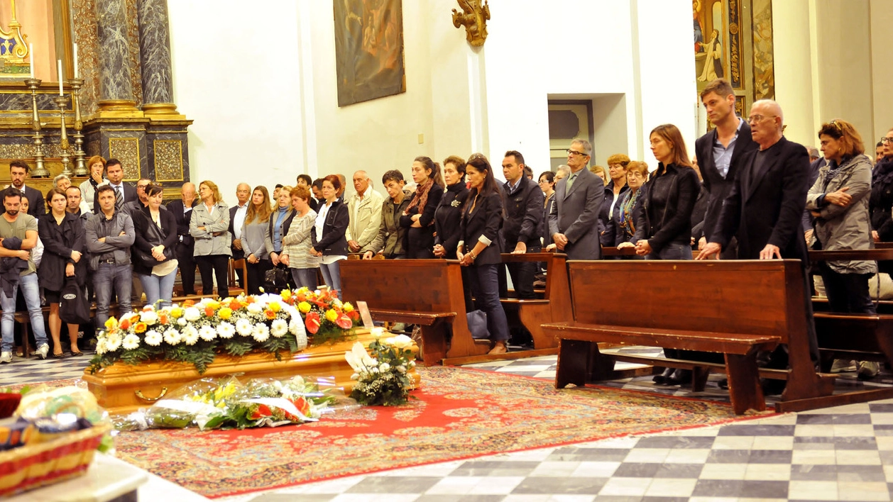 Civitanova Marche (Macerata), i funerali di Luca Tosti (Foto Vives)