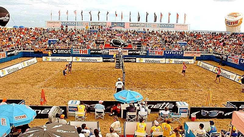 Campionato di beach volley a Jesolo