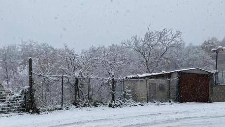 La neve caduta a Fabriano