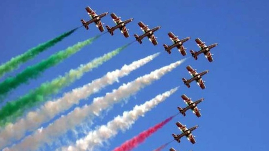Le Frecce Tricolori sorvolano Ancona lunedì 7 agosto 2023
