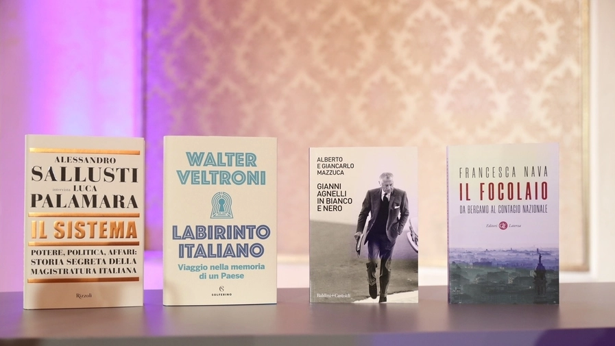 Le copertine dei quattro libri finalisti del Premio Estense 2021