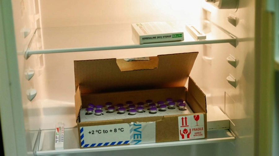 Le fiale del vaccino Pfizer potranno essere conservate in frigo fino a 31 giorni (Ansa)