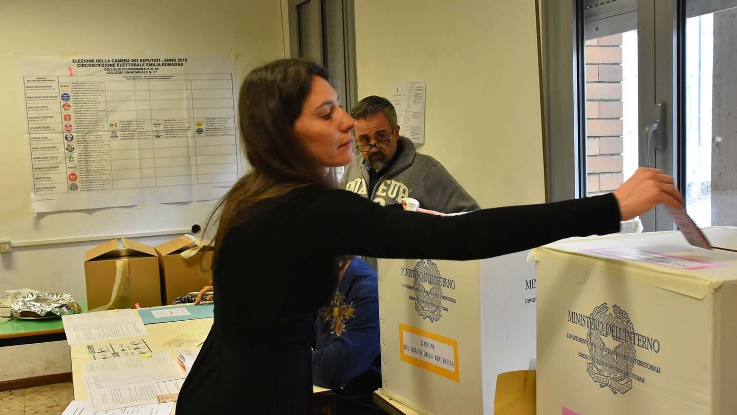 Elezioni 4 marzo a Reggio Emilia (foto Artioli)