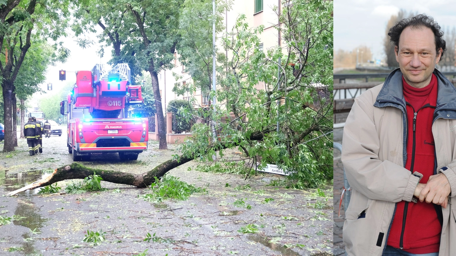 Maltempo Modena e il meteorologo Luca Lombroso