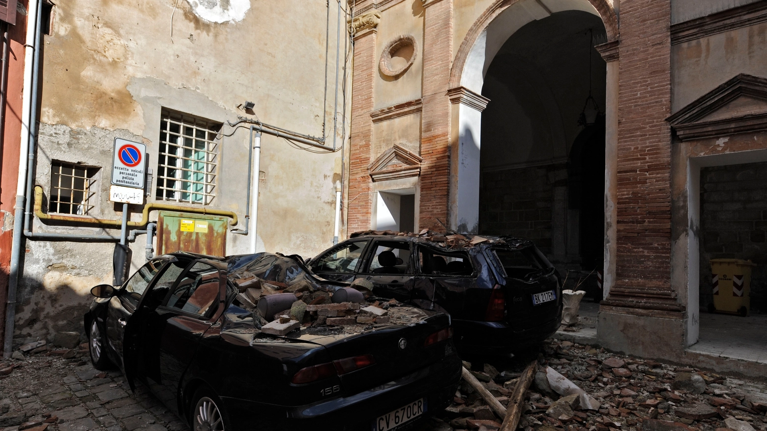 Terremoto a Camerino (foto Calavita)