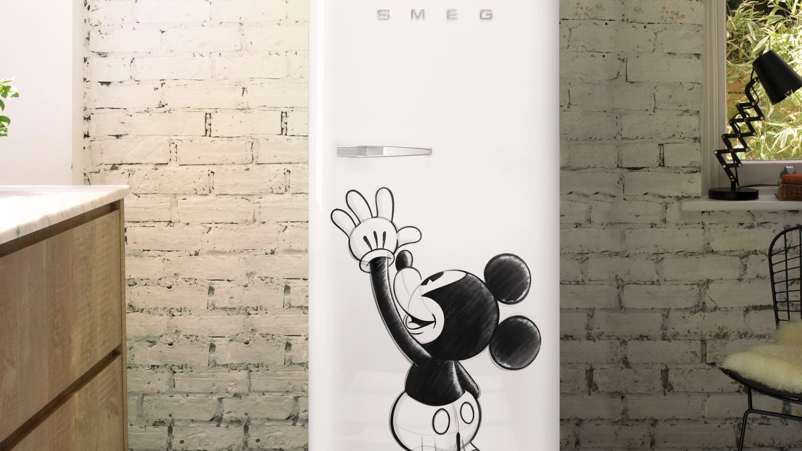 Il frigorifero della Smeg