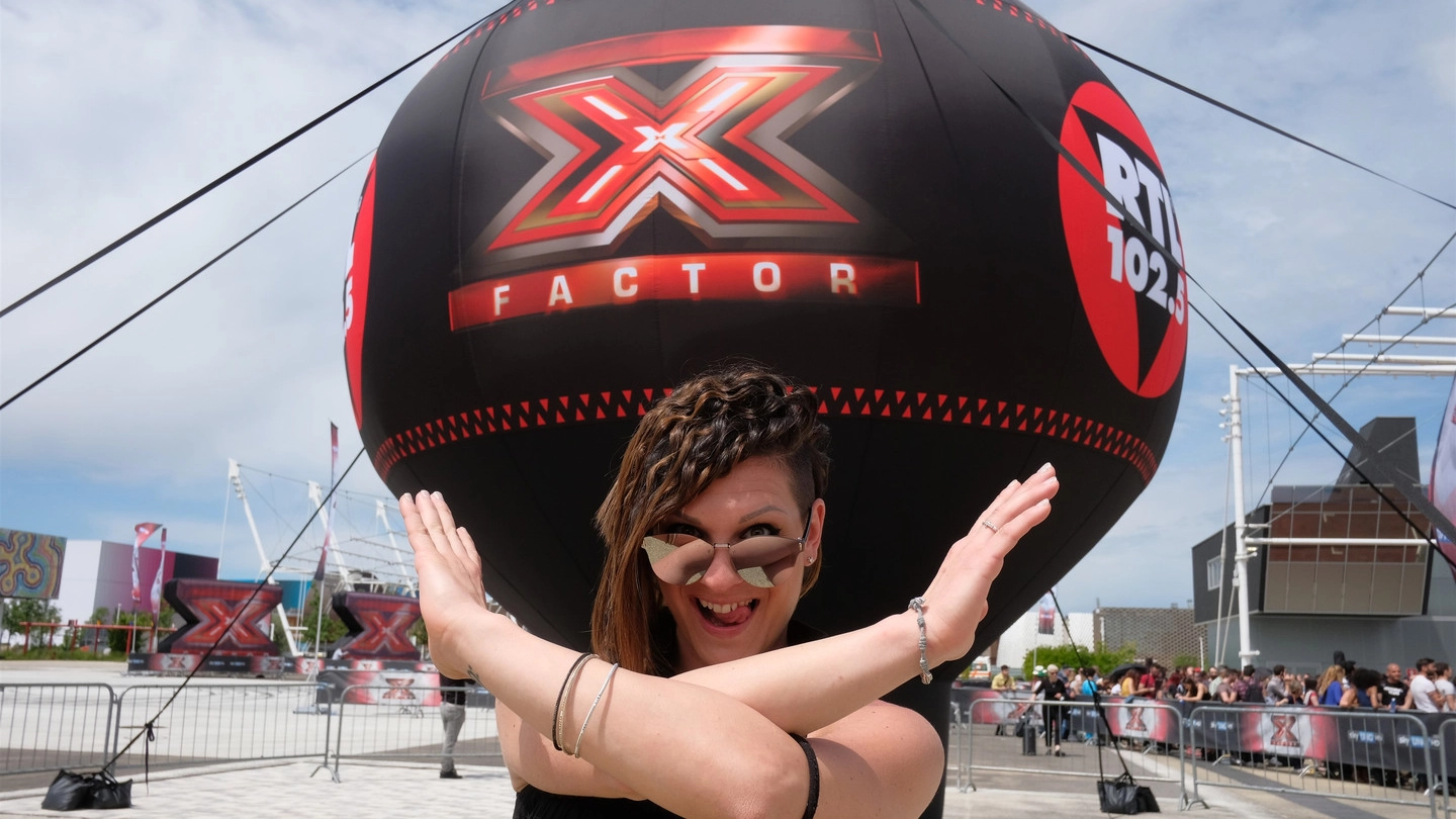 Una aspirante concorrente di X Factor