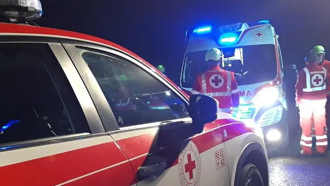 Ambulanze durante un soccorso