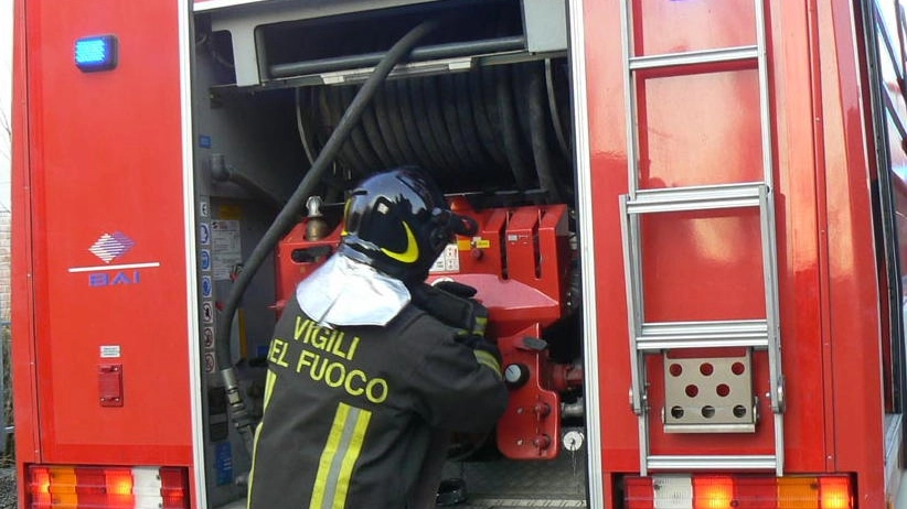 A Correggio sono intervenuti i vigili del fuoco