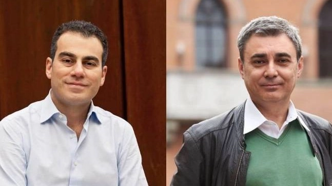 Si accende la sfida tra Pierini (a sinistra) e Mazzanti in vista del ballottaggio