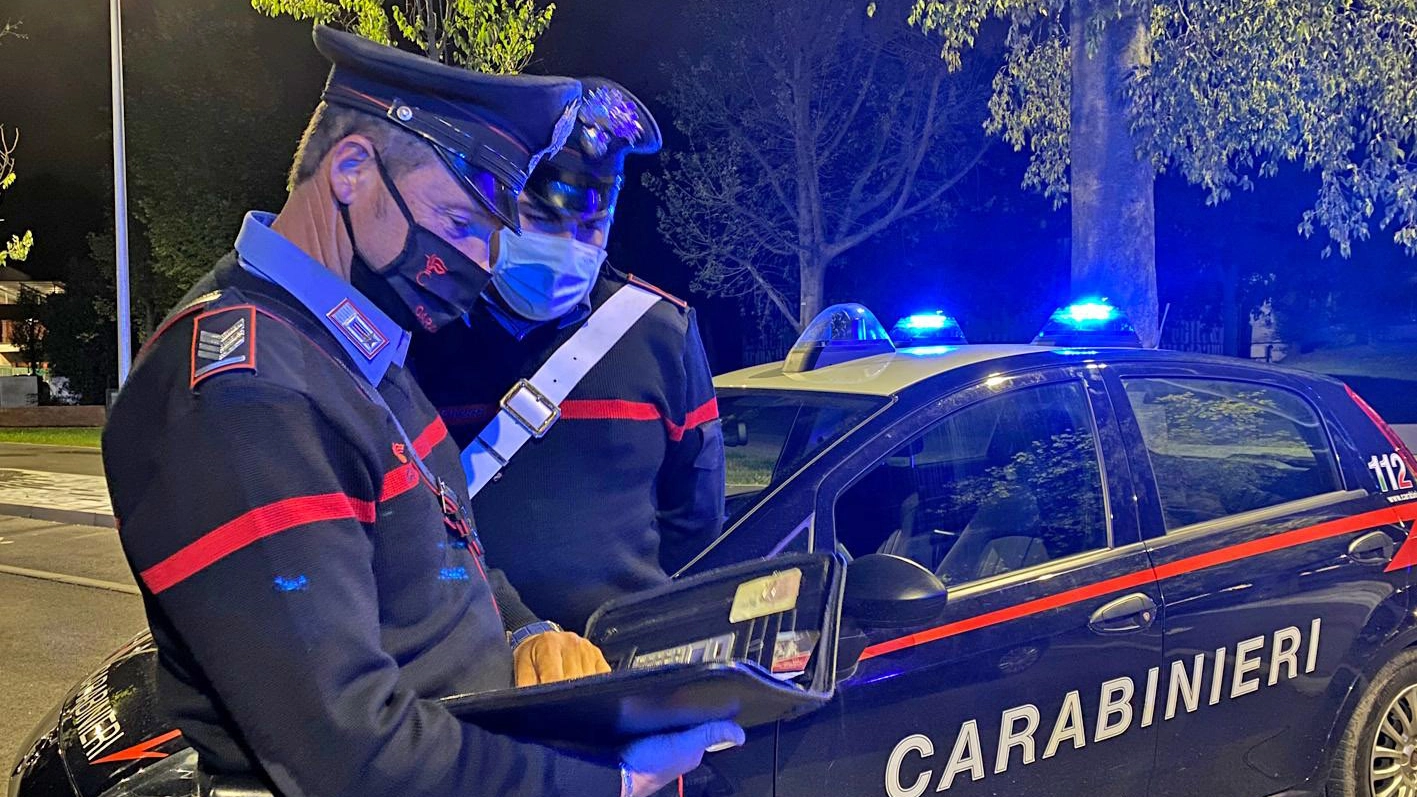 Carabinieri in azione (foto di repertorio)