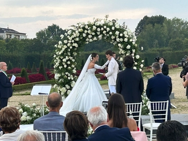 Gessica Notaro e Filippo Bologni sposi: abito, look e promesse del matrimonio stile Disney