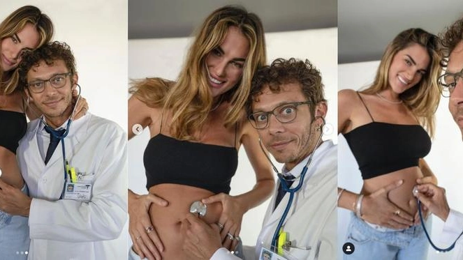 Valentino Rossi e Francesca Sofia Novello annunciano la gravidanza