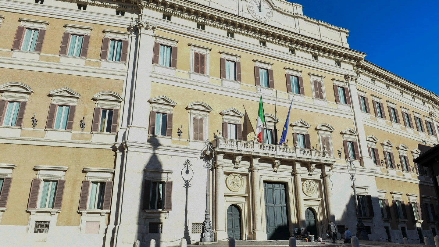 Palazzo di Montecitorio, sede della Camera: è qui che si vota per il Colle (ImagoE)
