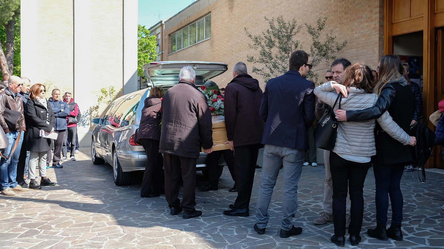Pesaro, il funerale di Patrizio Virgili (FotoPrint)