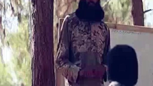 Immagine dal video rilasciato dalla Polizia sull’arresto di Foggia 