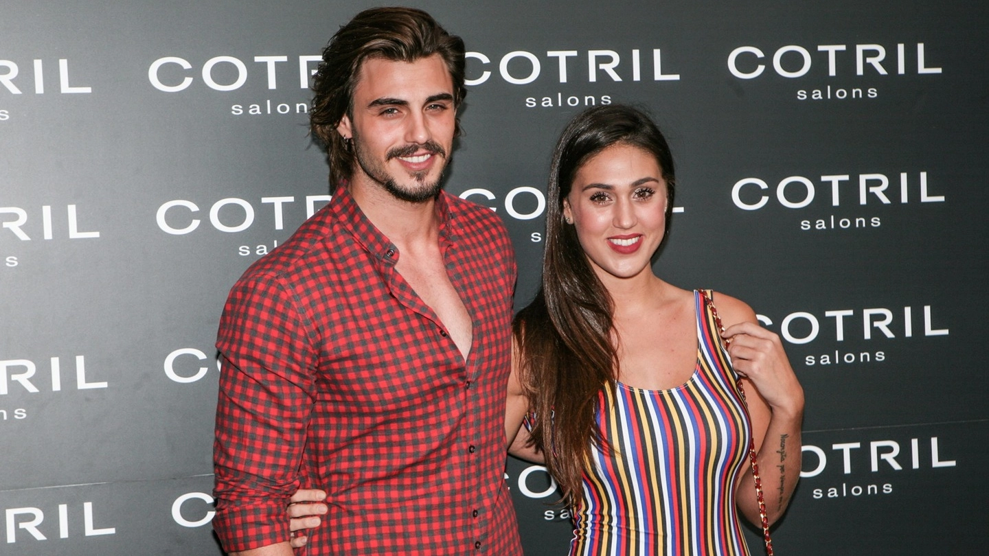 Francesco Monte e Cecilia Rodriguez (Foto LaPresse)