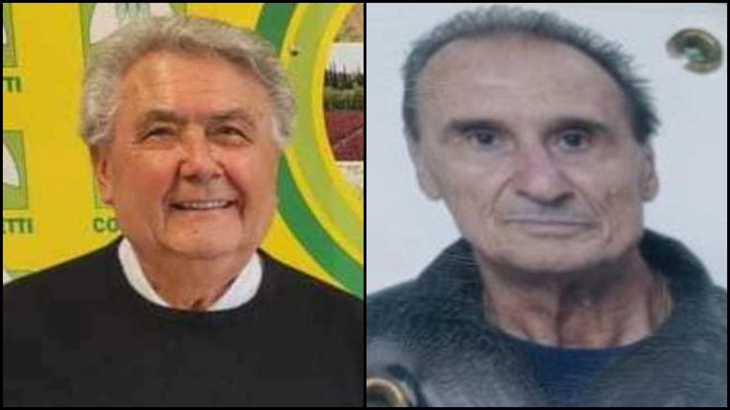 Da sinistra: Silvano Mantovani, 77 anni e l’amico Giorgio Papi di 78