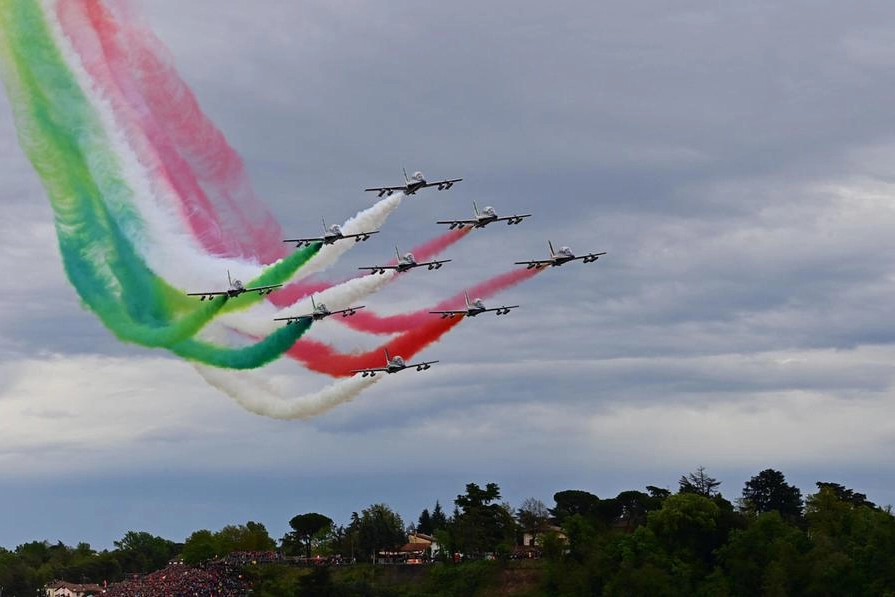 Le Frecce Tricolori a Ravenna il 18 e il 19 giugno 2022
