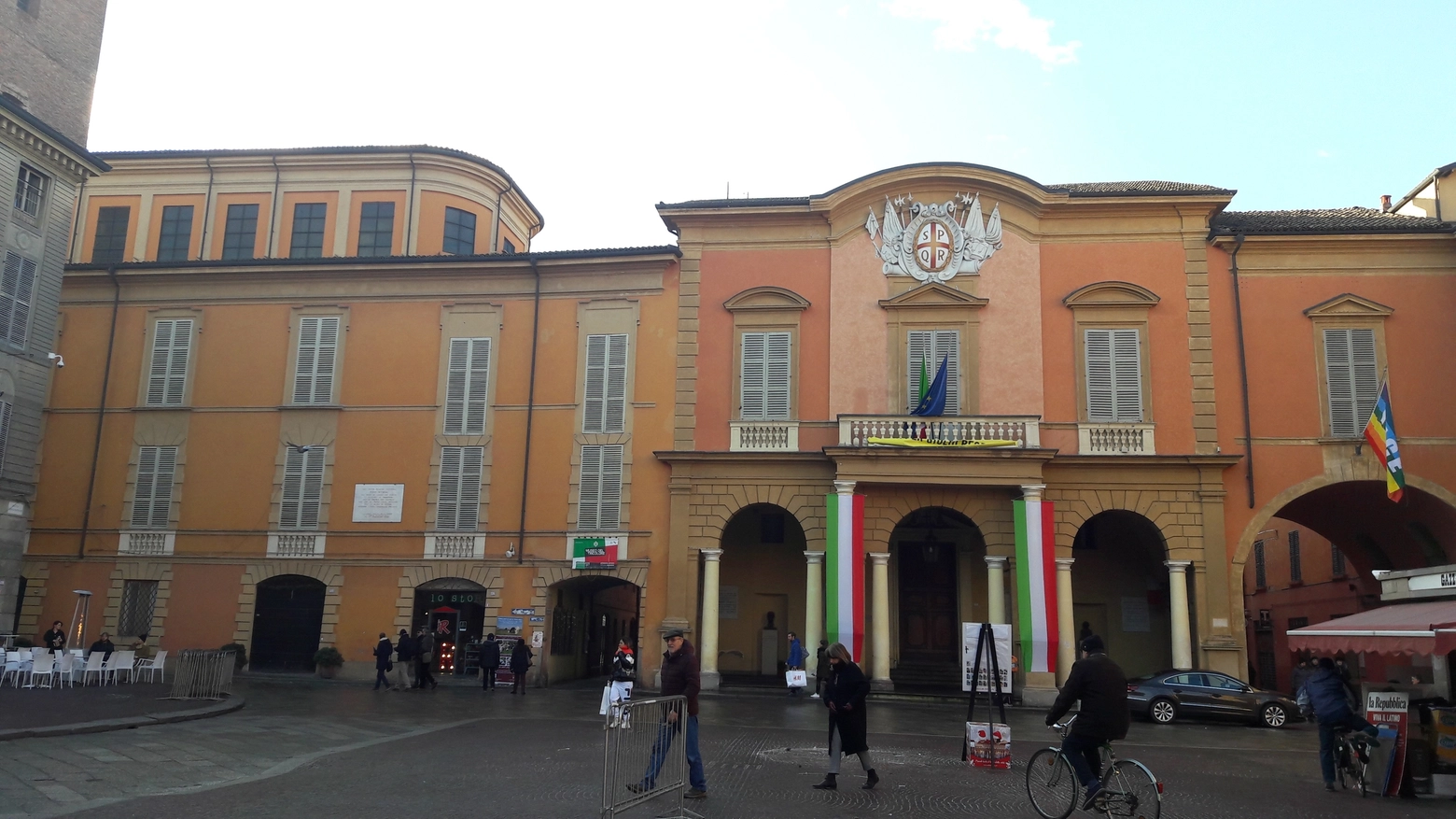 La sede del Comune di Reggio Emilia