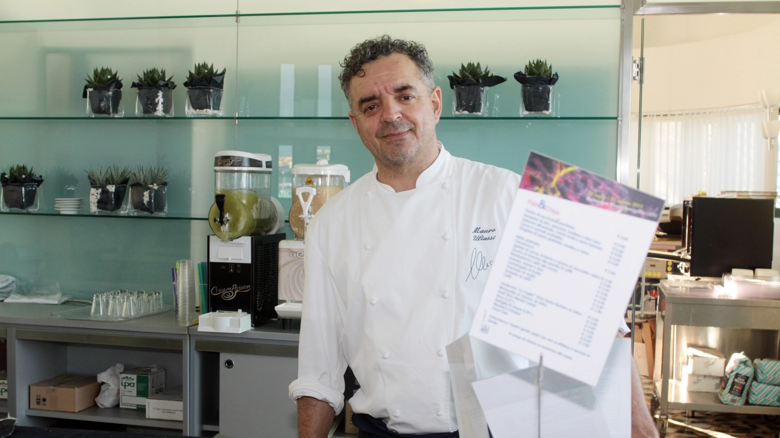 Lo chef Mauro Uliassi (foto Effimera)
