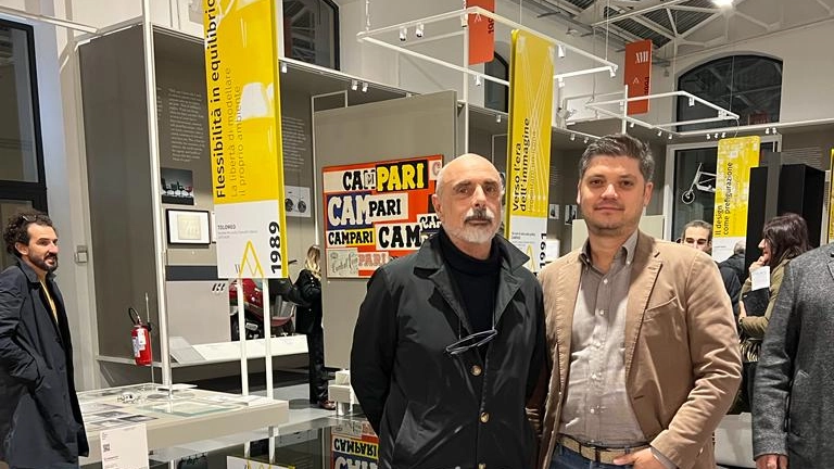 La mente e il braccio di Tonelli Design: da sinistra Massimo Castagna e Michele Gasperini