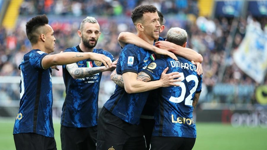 Udinese-Inter, la gioia di Ivan Perisic dopo il goal