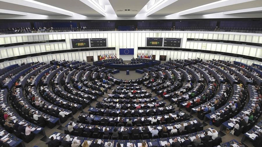 Il Parlamento europeo (Ansa)