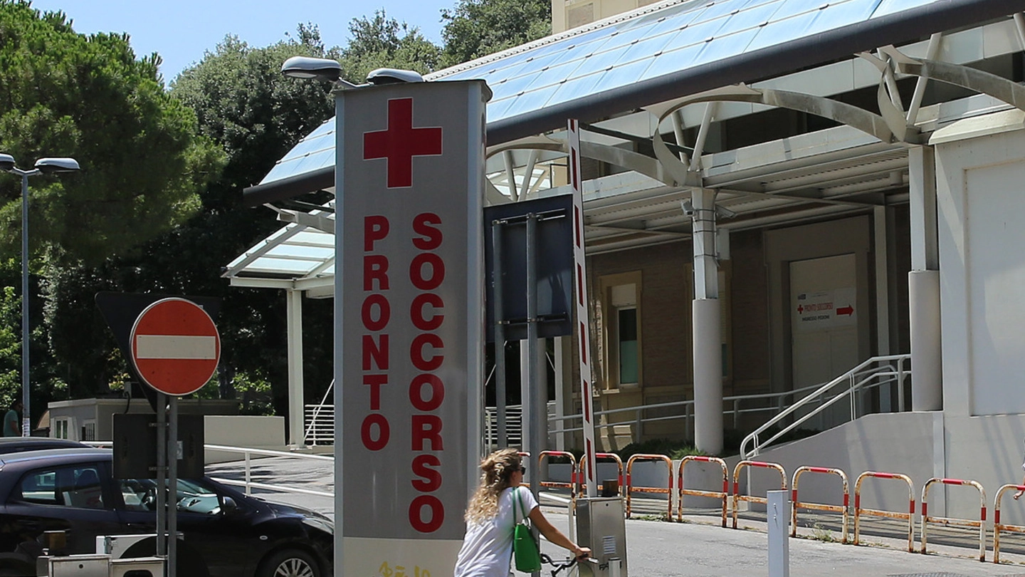 Il pronto soccorso dell’ospedale San Salvatore
